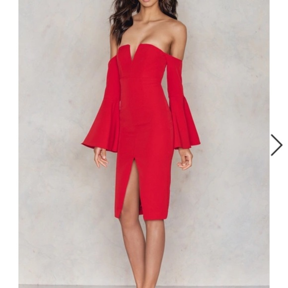 Bardot Jasmine Split Dress, US4/XS - Picture 6 of 6